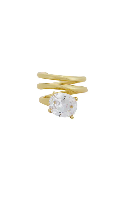 Jennifer Gold Spiral Ring by BaubleBar