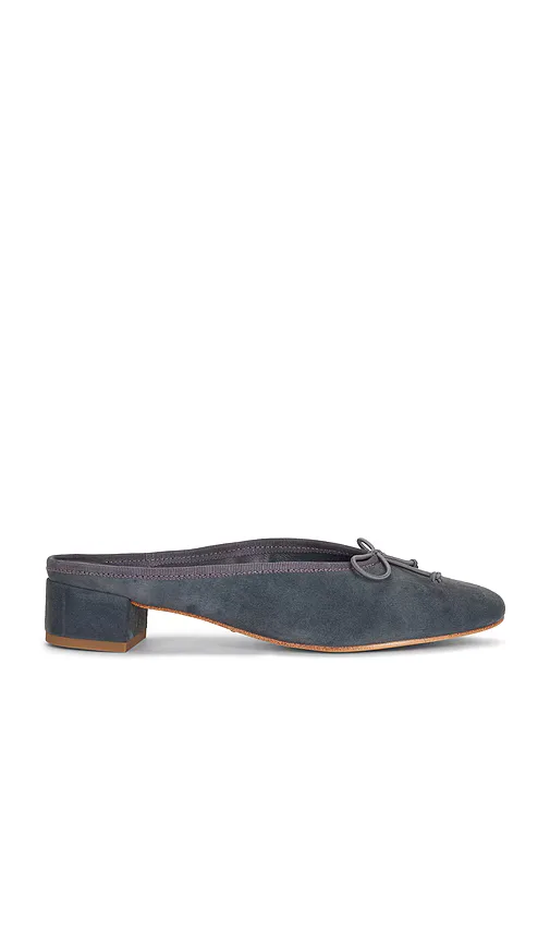Maxy Mule Pump - Steel Suede by Tony Bianco