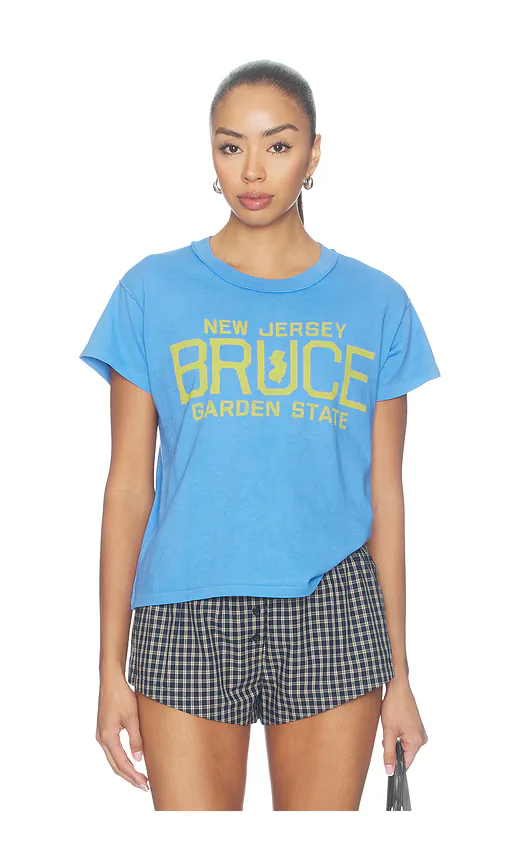 Bruce Springsteen Garden State Reverse Gf Tee by Daydreamer