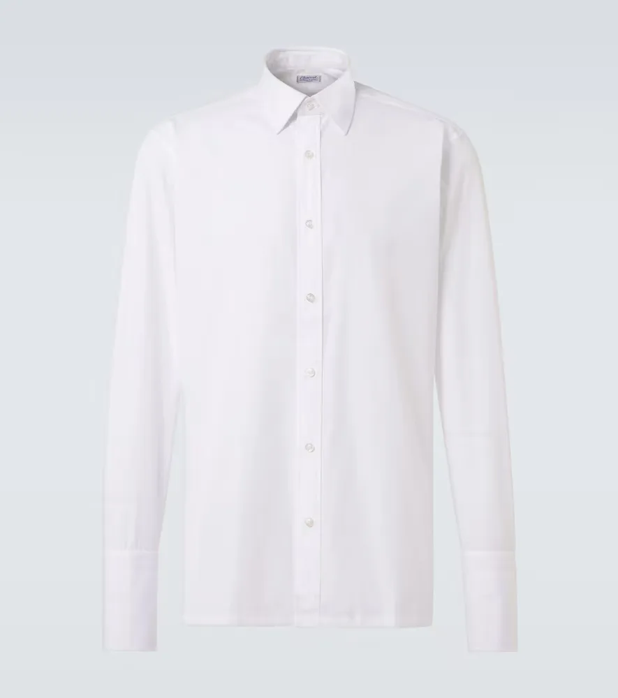 Cotton Poplin Shirt by Charvet