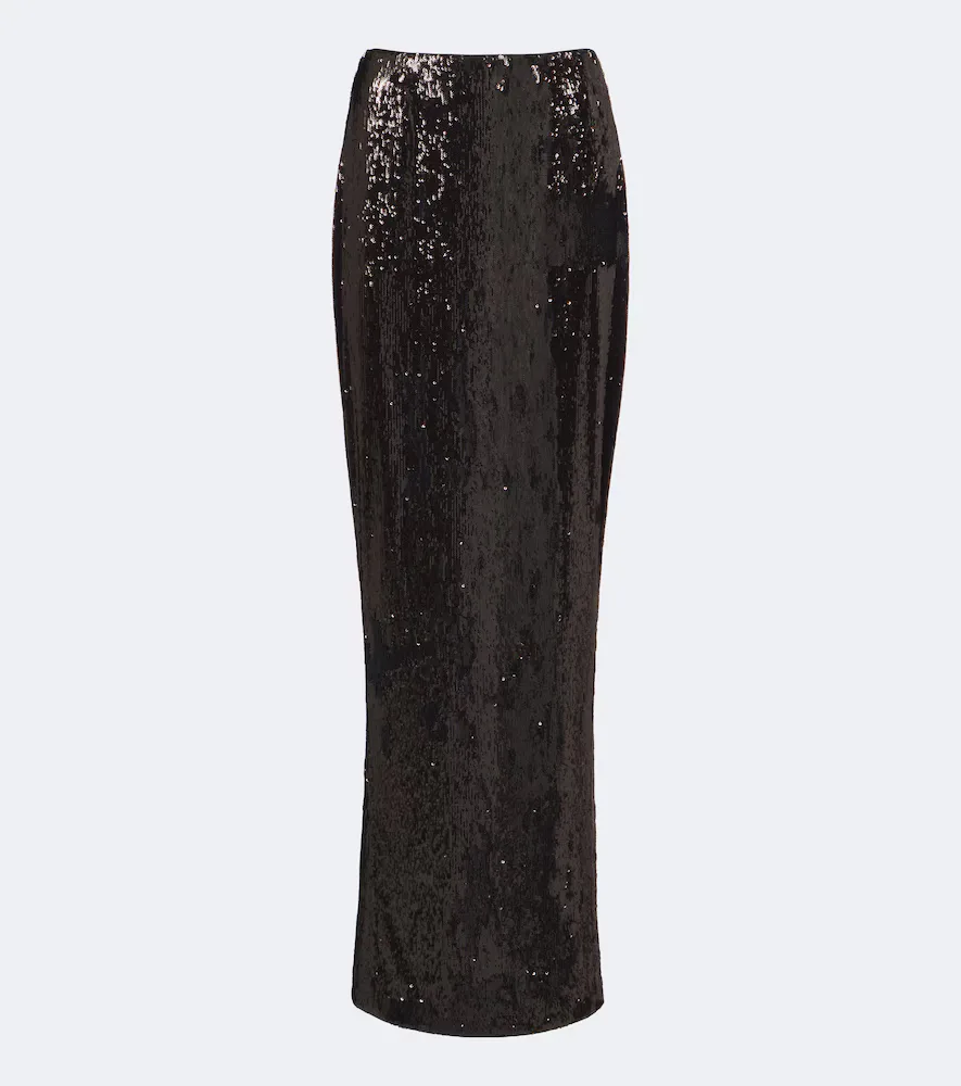 Sequined Maxi Skirt