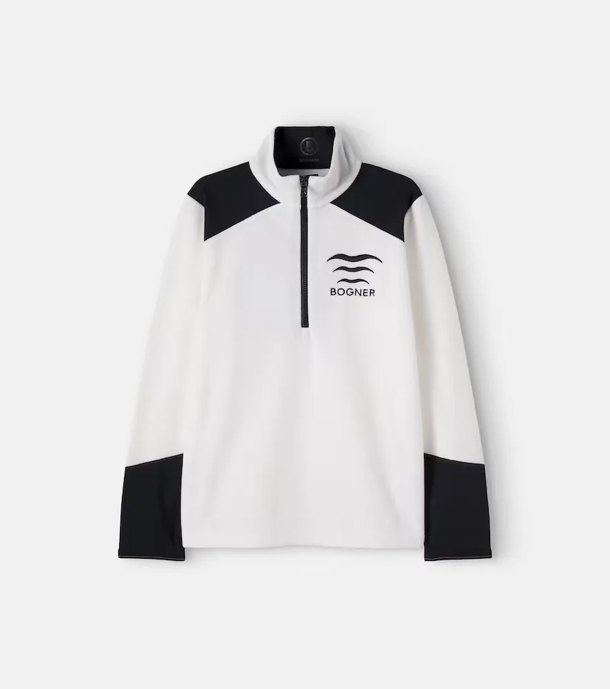 Fleece Half-Zip Ski Top by Bogner Kids