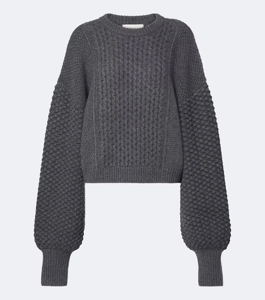 Clothilde Cable-Knit Cashmere Sweater by Lisa Yang