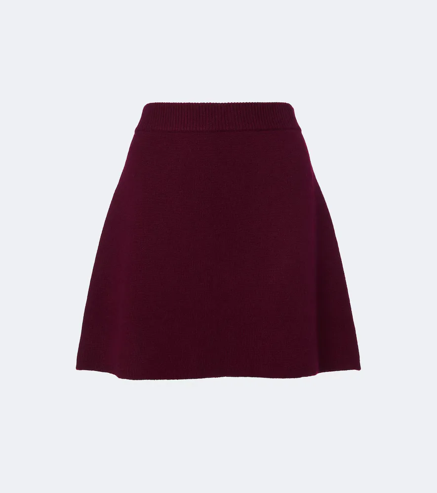 Clare Cashmere Miniskirt by Lisa Yang