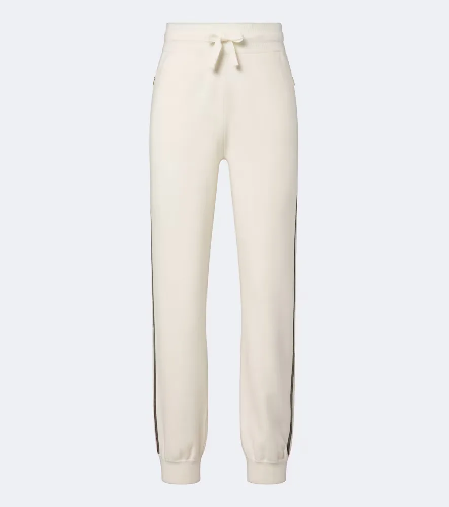 Calotta Virgin Wool Jersey Sweatpants by Bogner