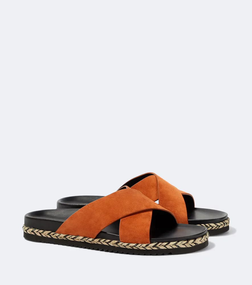 Breno Suede Sandals by Frescobol Carioca