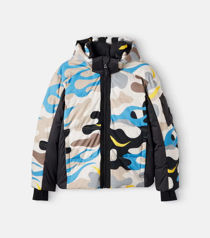Pablo Printed Down Ski Jacket by Bogner Kids