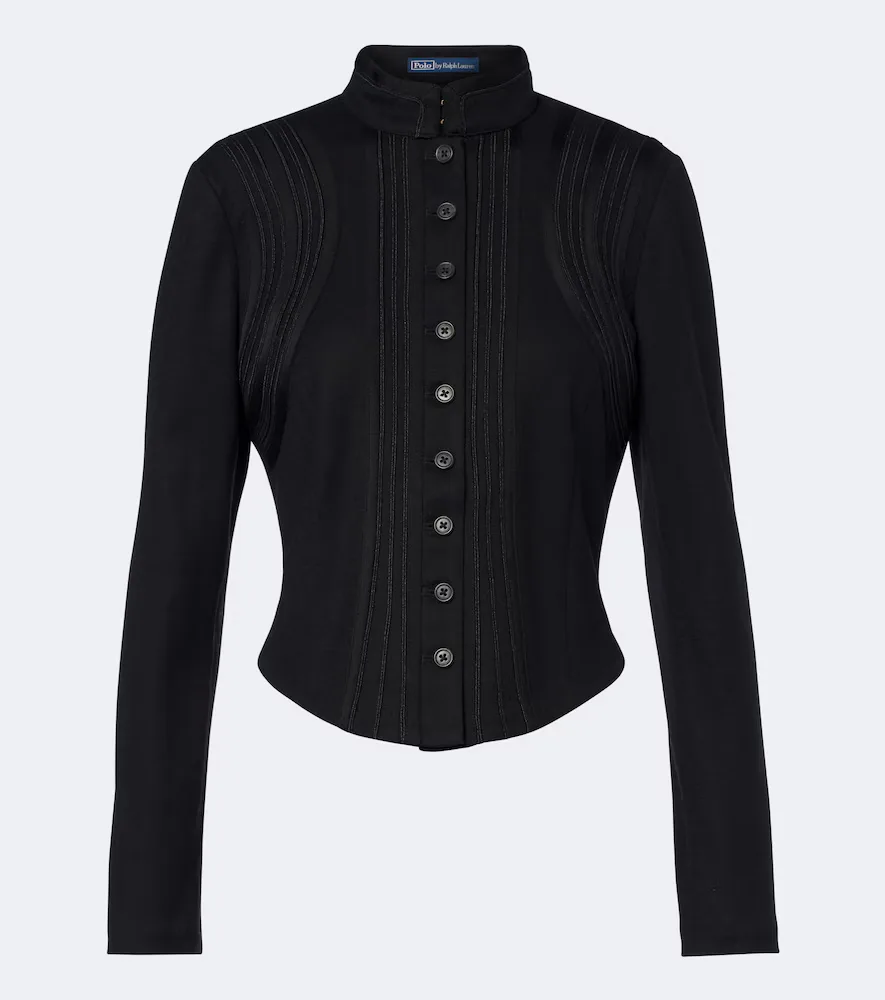 Cotton and Wool Jacket by Polo Ralph Lauren