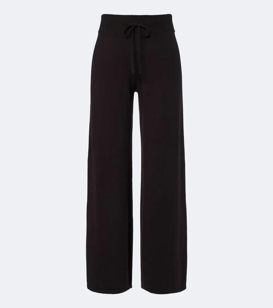 Sofi Cashmere Wide-Leg Pants