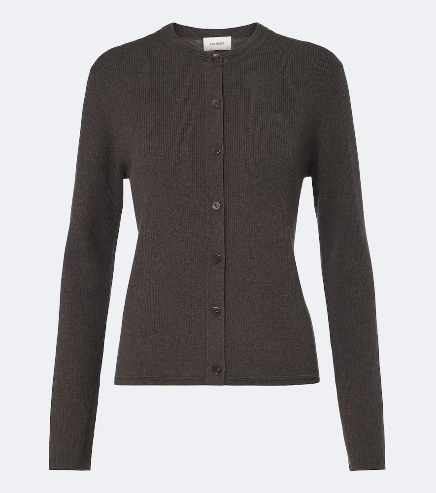 Abeena Cotton and Cashmere Cardigan by Lisa Yang