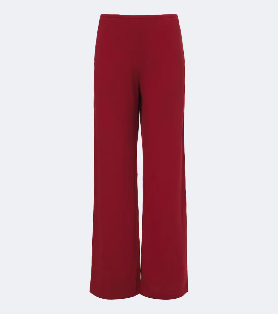 Lauren Jersey Wide-Leg Pants