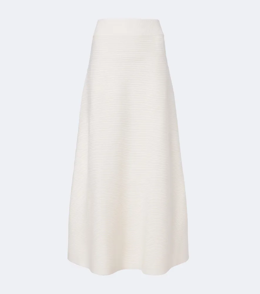 Dovie Cashmere Midi Skirt