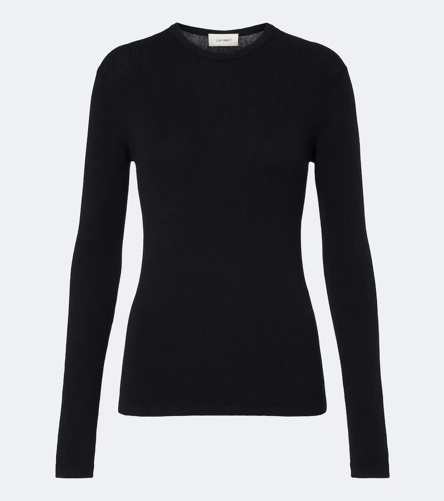 Vivian Cotton and Cashmere Top