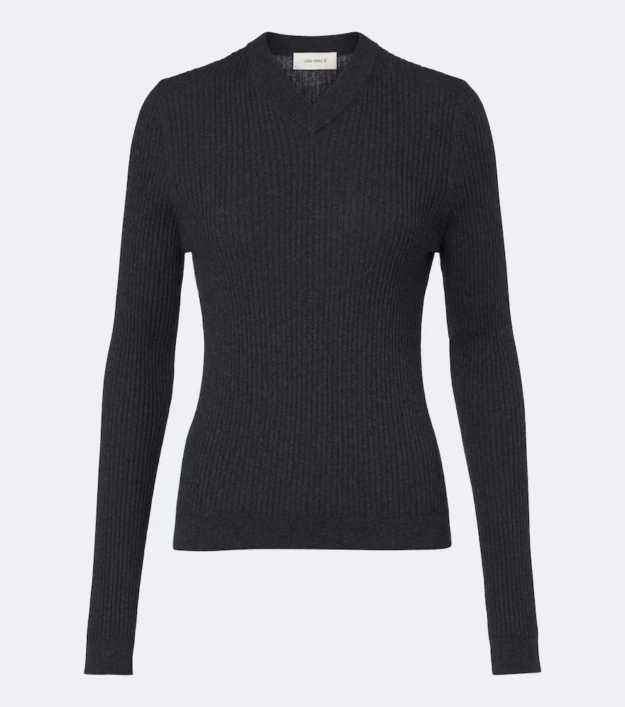 Marguerite Cotton and Cashmere Sweater by Lisa Yang