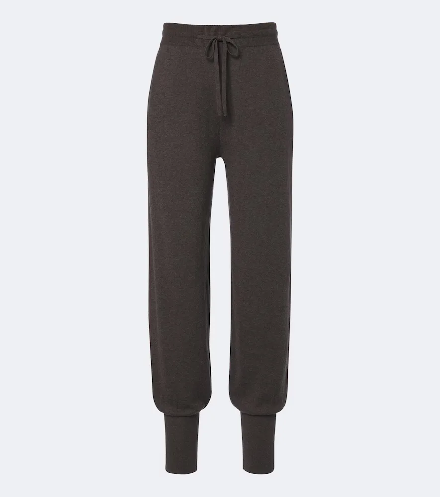 Cotton and Cashmere Sweatpants by Lisa Yang