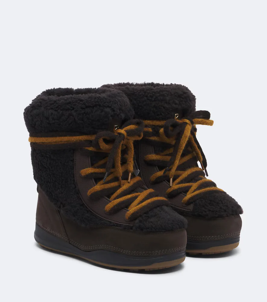 La Plagne 28 Shearling-Lined Snow Boots by Bogner
