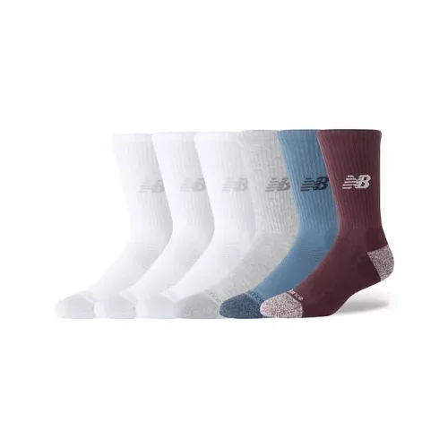 Active Crew Socks 6 Pack by New Balance