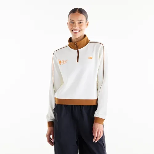 NYC Marathon Sport Legacy Pique Finisher 1/4 Zip Shirt by New Balance