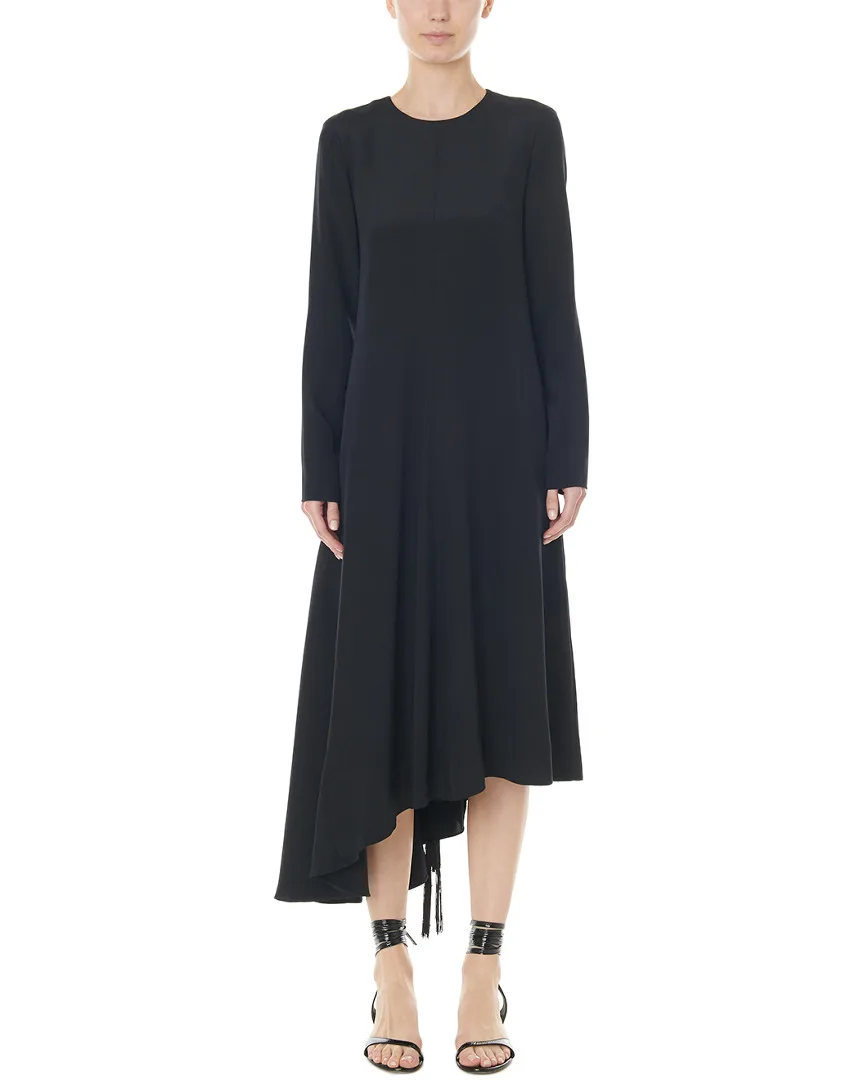 Silk Midi Dress