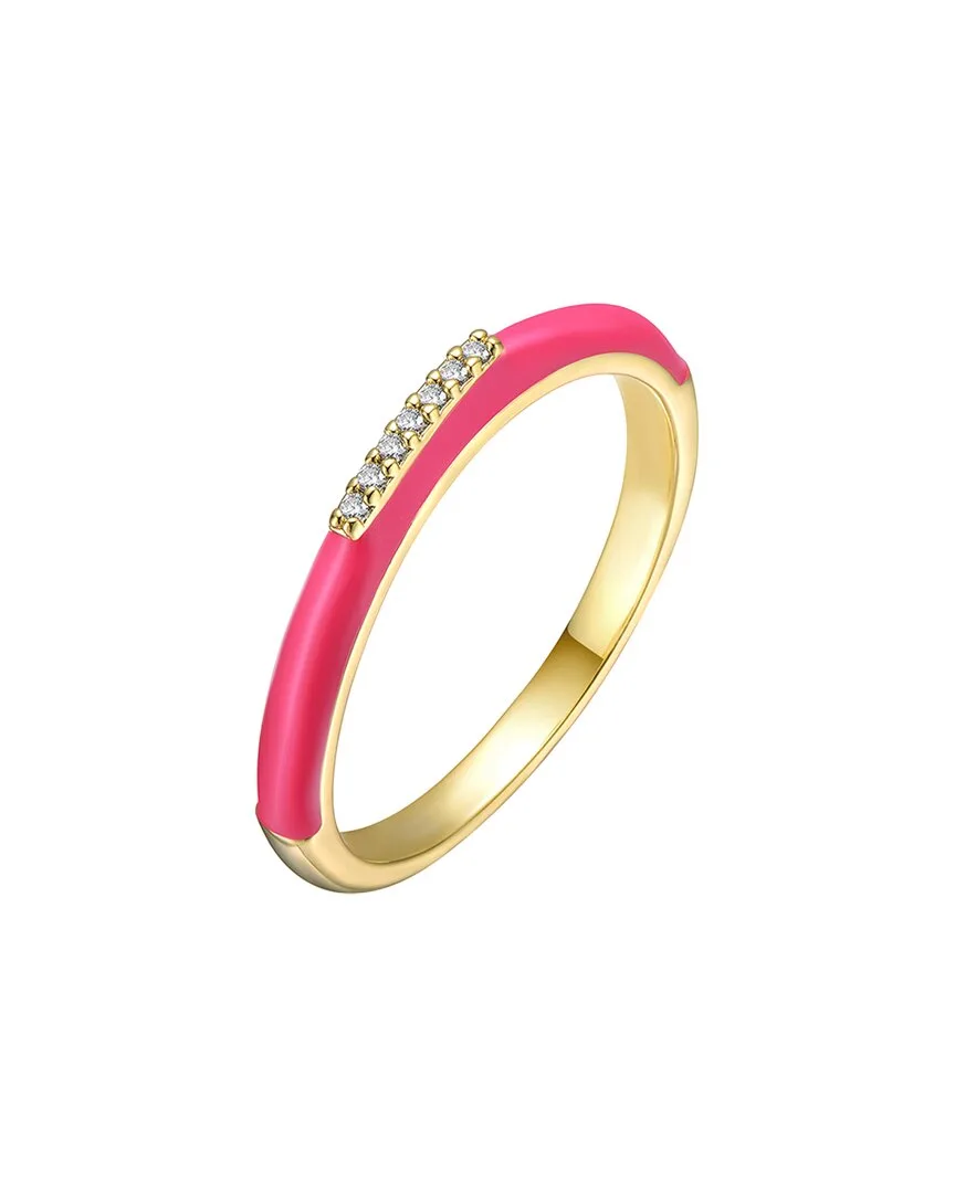 14K Plated Cz Ring by Gigigirl