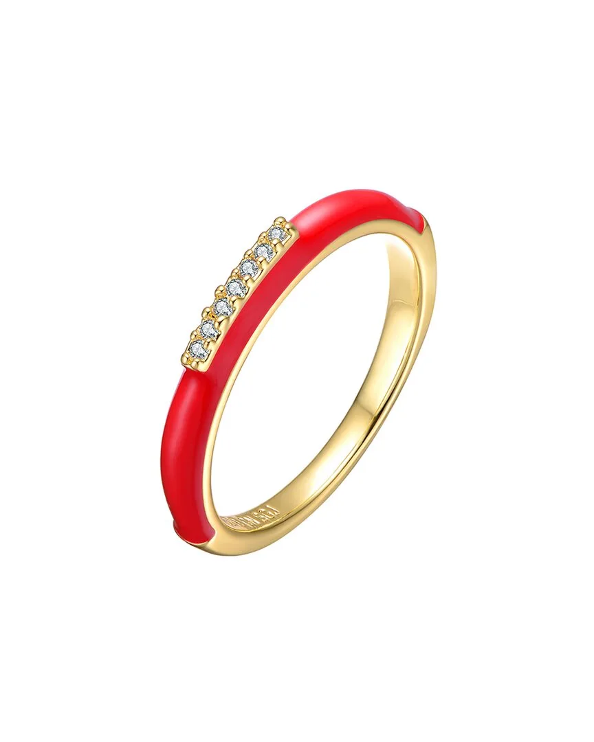14K Plated Cz Ring by Gigigirl