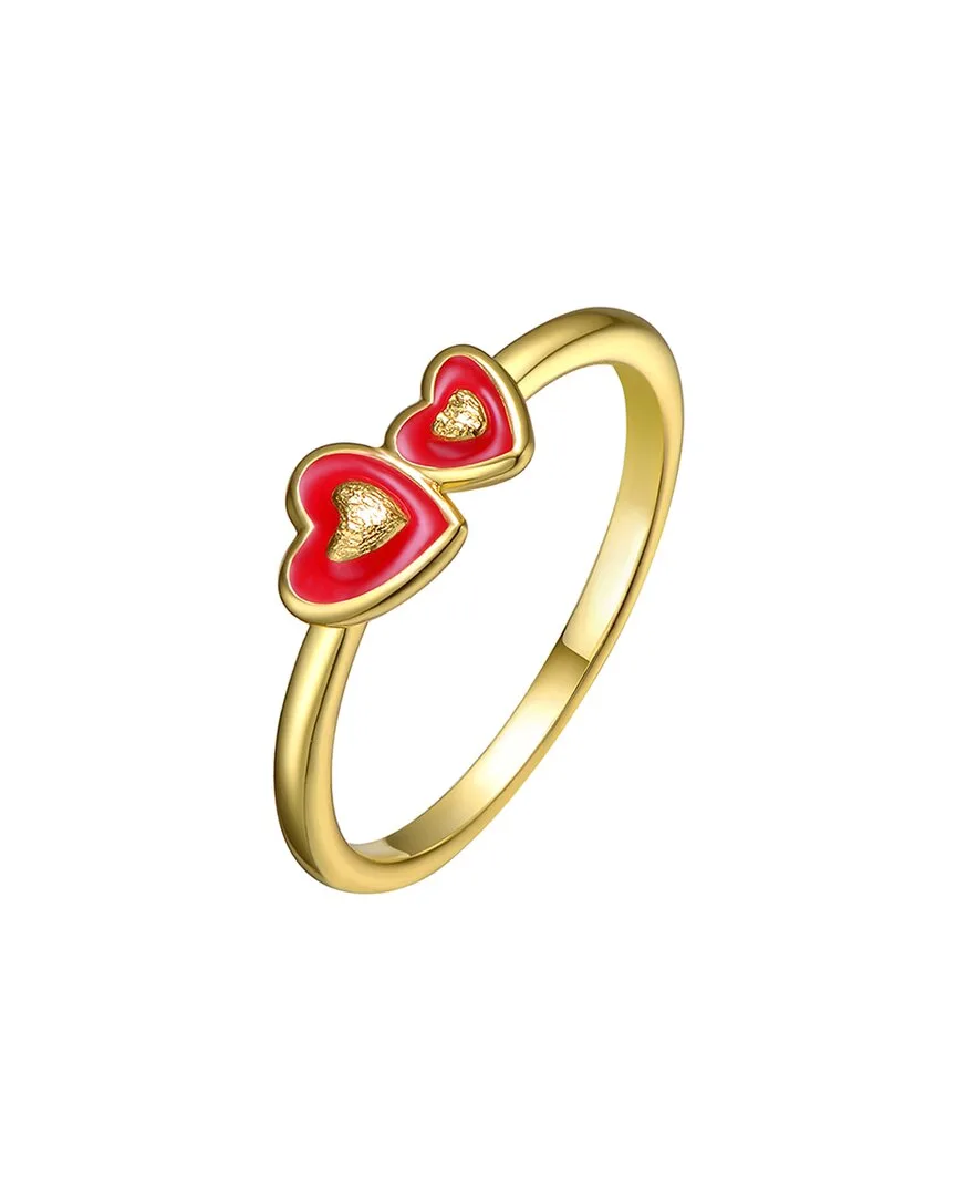 14K Plated Cz Heart Ring by Gigigirl