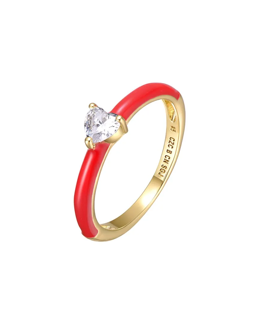 14K Plated Cz Ring by Gigigirl
