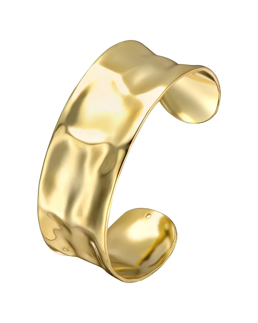 14K Plated Statement Bangle Bracelet by Rachel Glauber