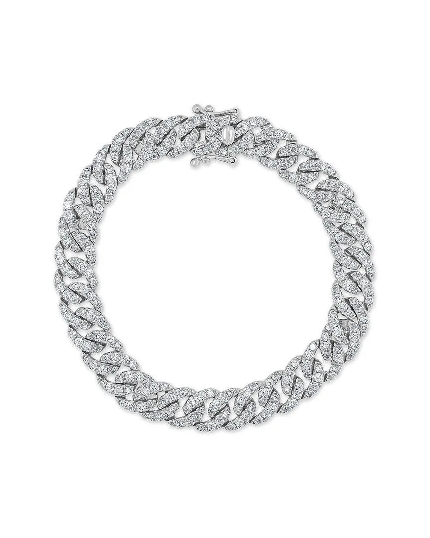 14K 5.16 ct. tw. Diamond Link Bracelet by Sabrina Designs