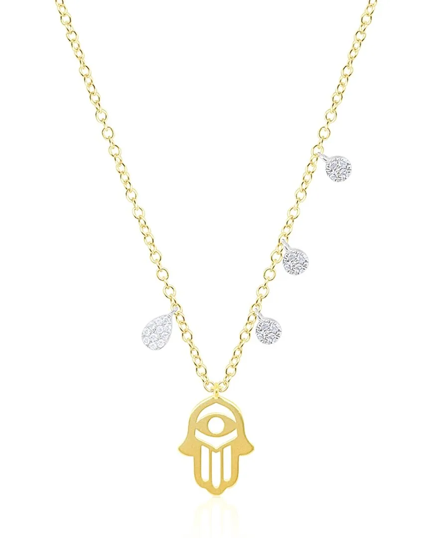 14K 0.05 ct. tw. Diamond Stackable Necklace by Meira T