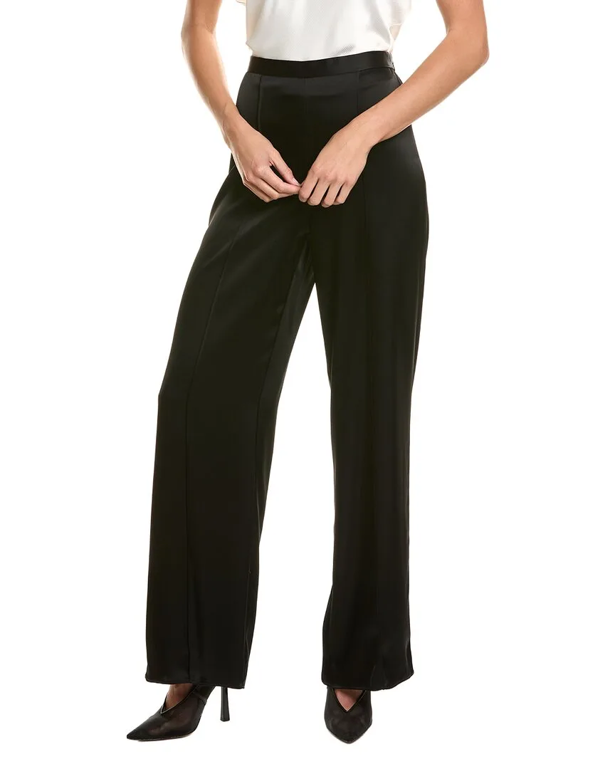Liquid Satin Straight Pant