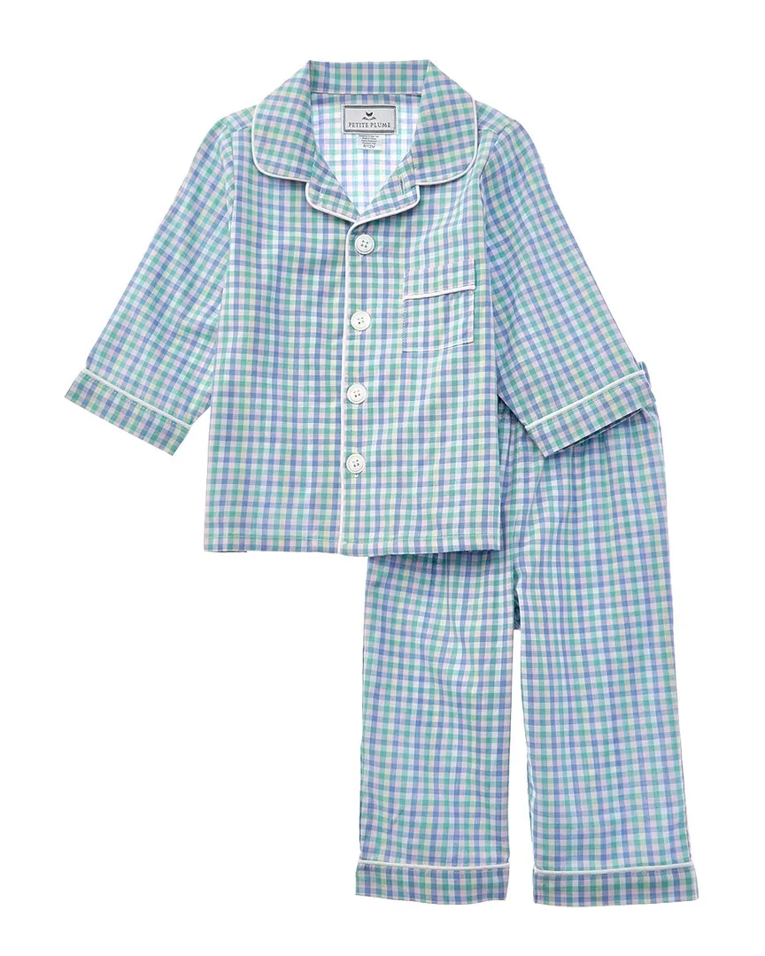 Gingham Pajama Set by Petite Plume