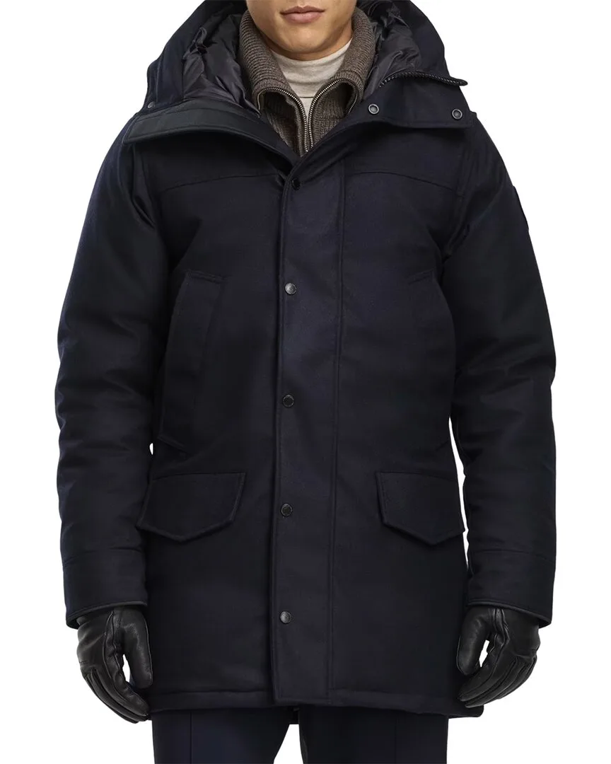 Langford Wool-Blend Down Parka by Canada Goose