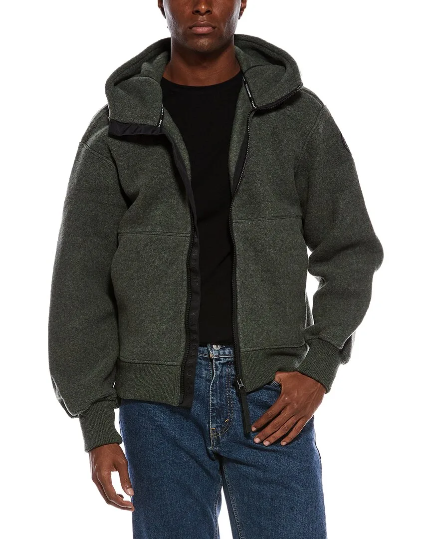 Chilliwack Wool-Blend Fleece Bomber Jacket