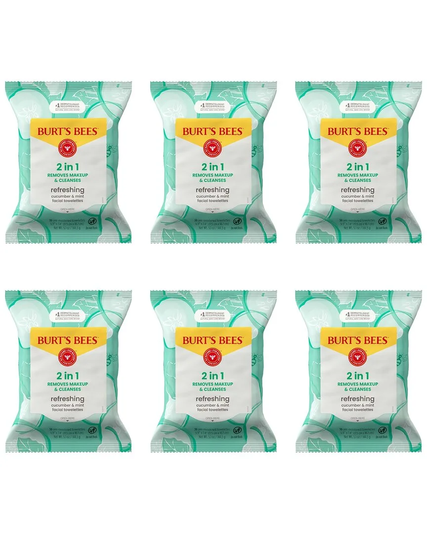 5.1Oz Facial Cleansing Towelettes - Cucumber and Sage by Burts Bees