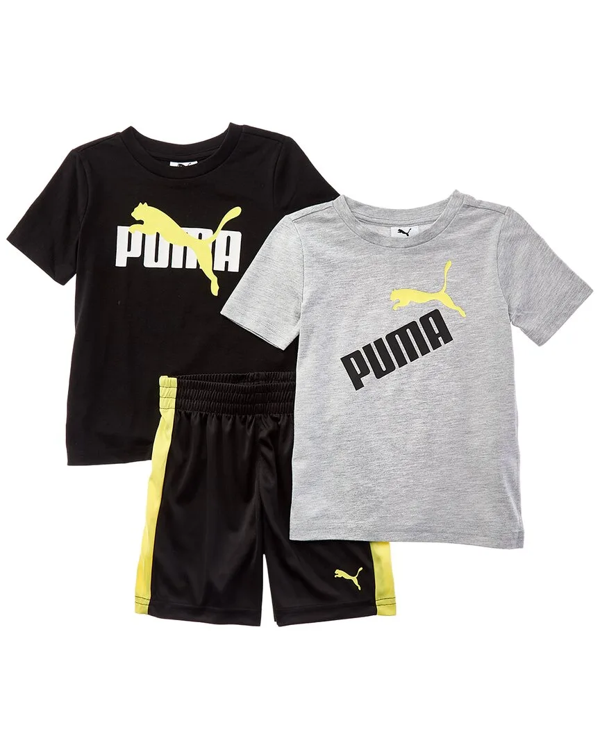 3Pc T-Shirt & Short Set by PUMA