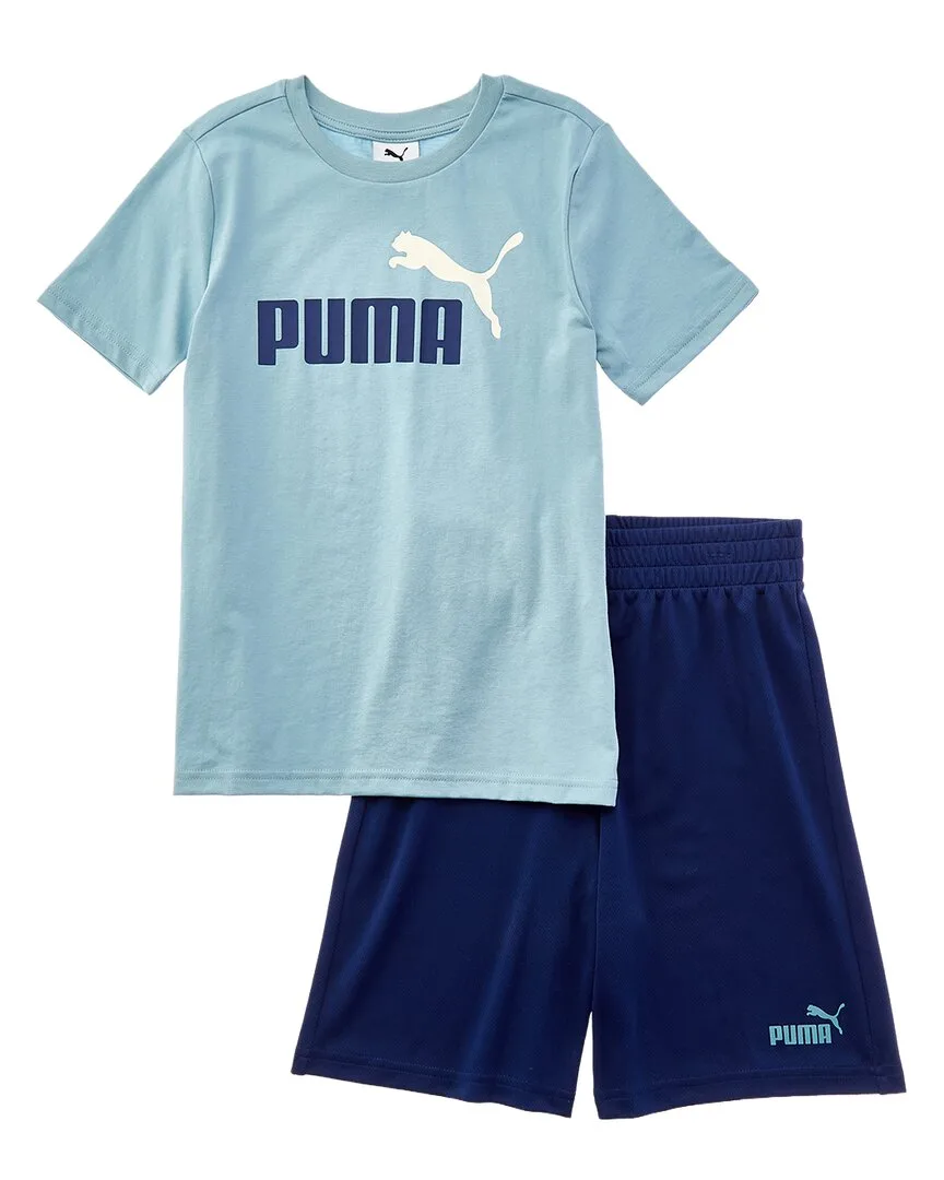 2Pc T-Shirt & Short Set by PUMA