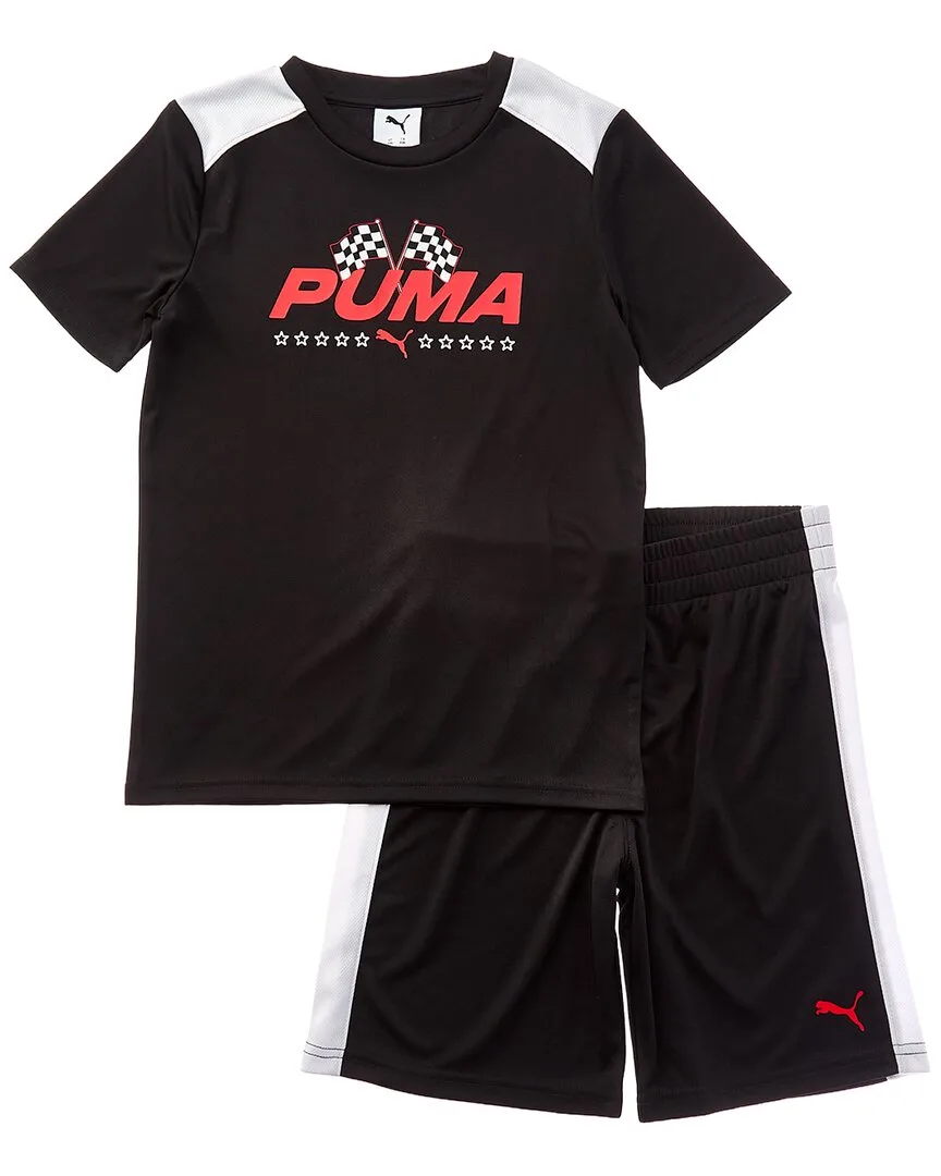 2Pc T-Shirt & Short Set by PUMA