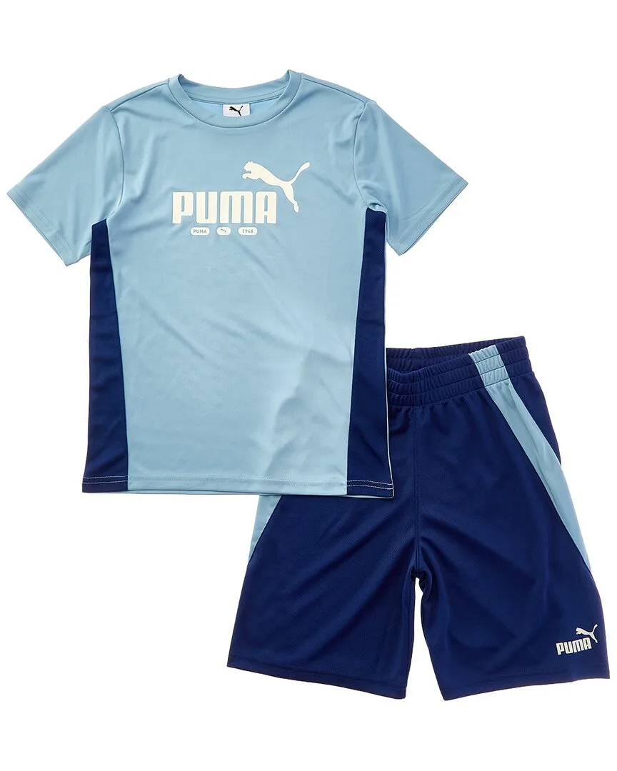 2Pc T-Shirt & Short Set by PUMA
