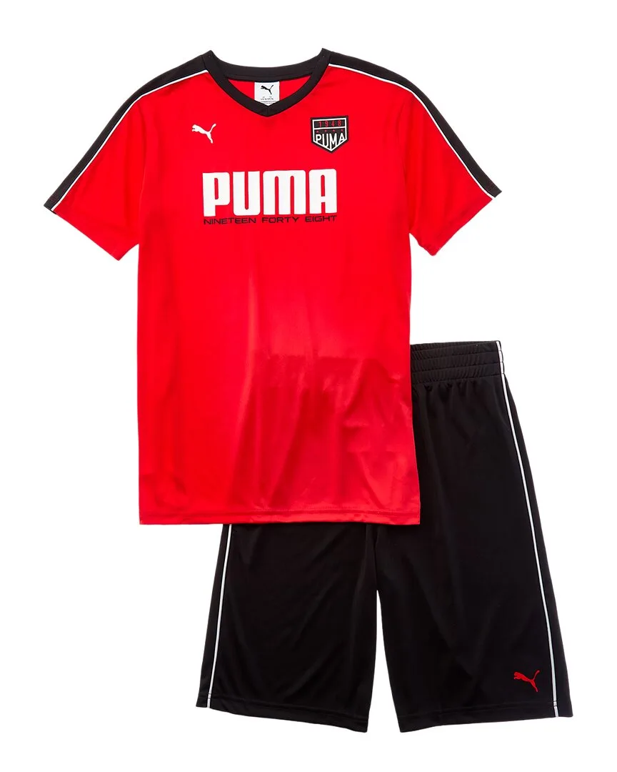2Pc T-Shirt & Short Set by PUMA