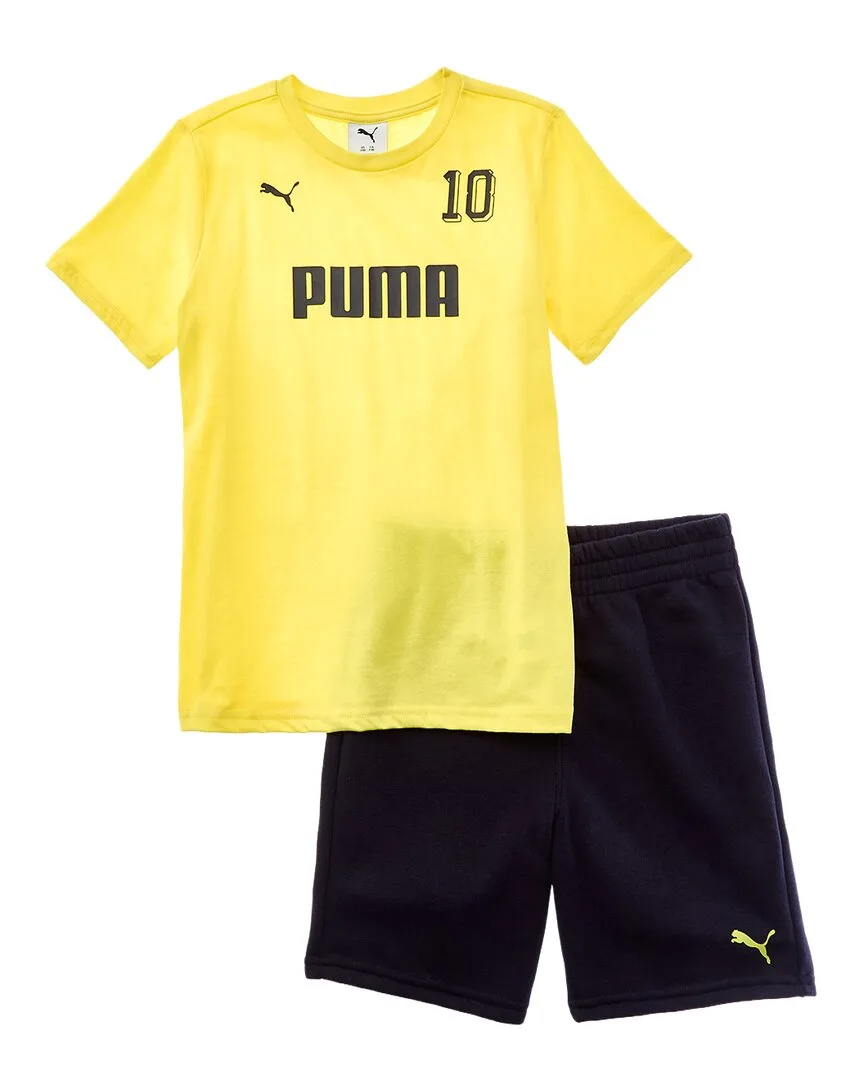 2Pc T-Shirt & Short Set by PUMA