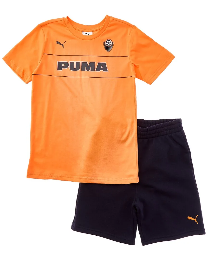 2Pc T-Shirt & Short Set by PUMA