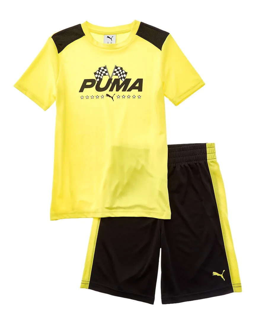 2Pc T-Shirt & Short Set by PUMA