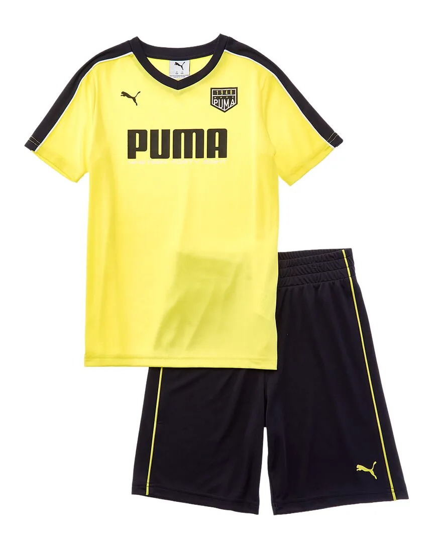 2Pc T-Shirt & Short Set by PUMA
