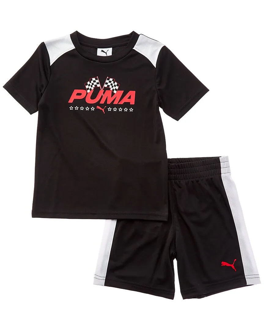 2Pc T-Shirt & Short Set by PUMA