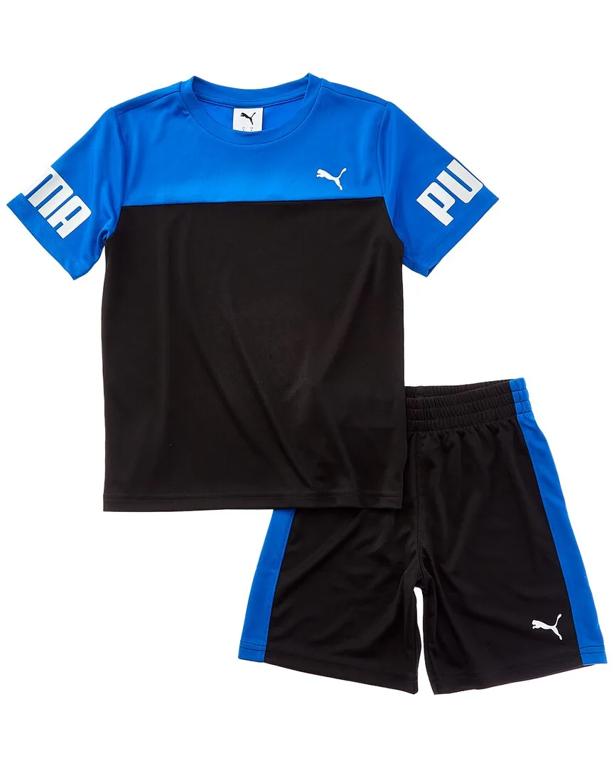 2Pc T-Shirt & Short Set by PUMA