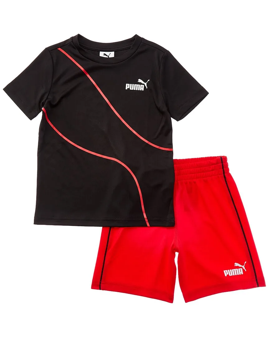 2Pc T-Shirt & Short Set by PUMA