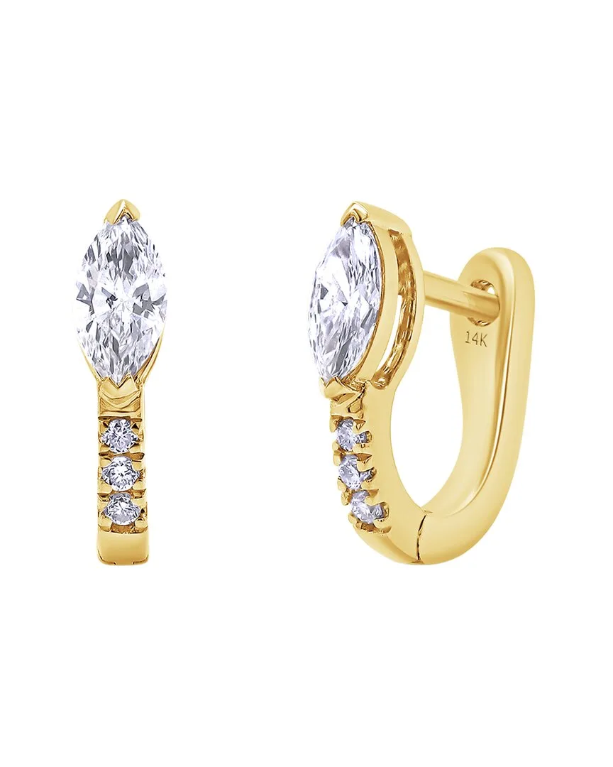 14K 0.40 ct. tw. Lab-Grown Diamond Earrings by Meira T
