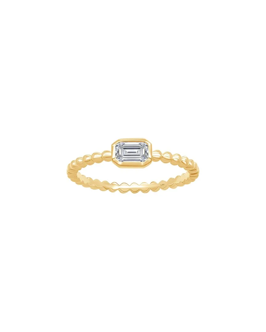 14K 0.25 ct. tw. Lab-Grown Diamond Ring