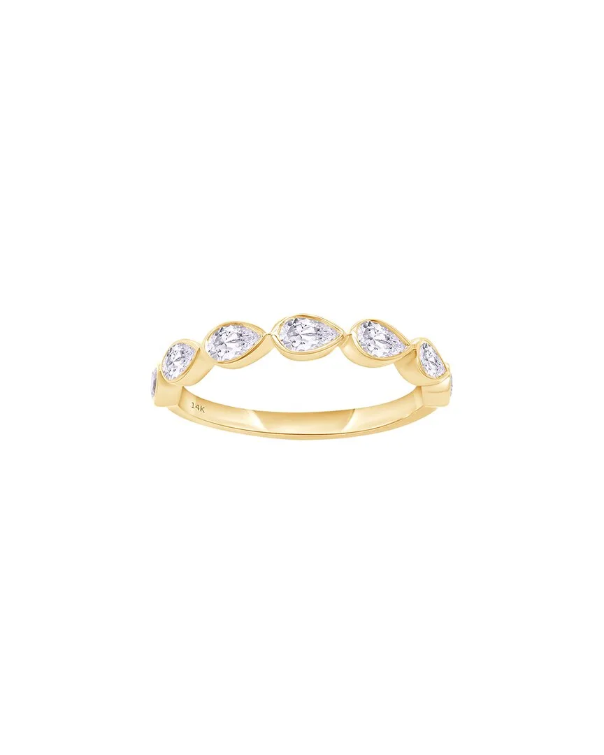 14K 0.68 ct. tw. Lab-Grown Diamond Ring
